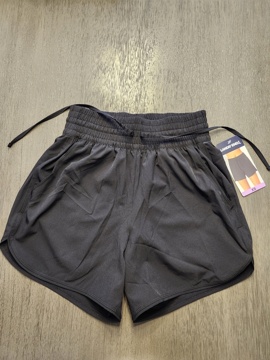 Lands' End Pants - Lands' End Women's Black Athletic Drawstring Shorts - Lightweight Workout Shorts